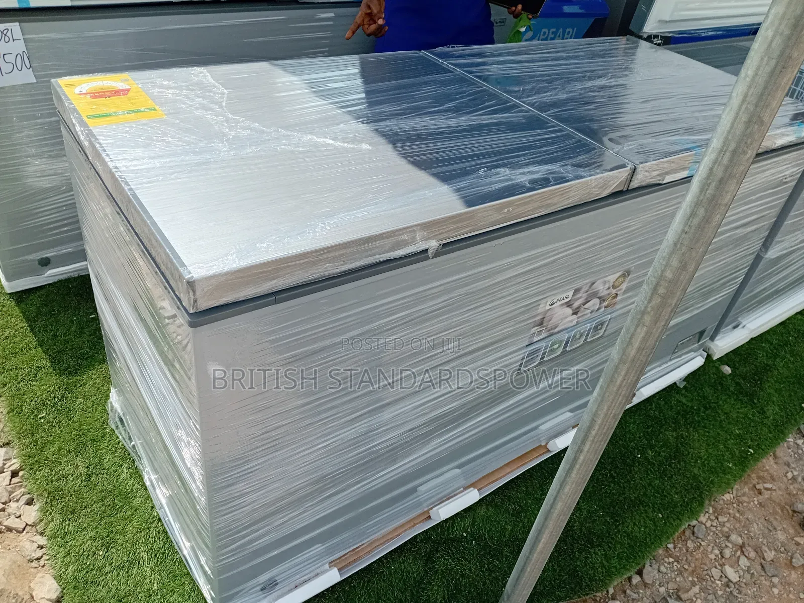 Pearl 508l Spacious for Food Storage With Double Door Chest Freezer