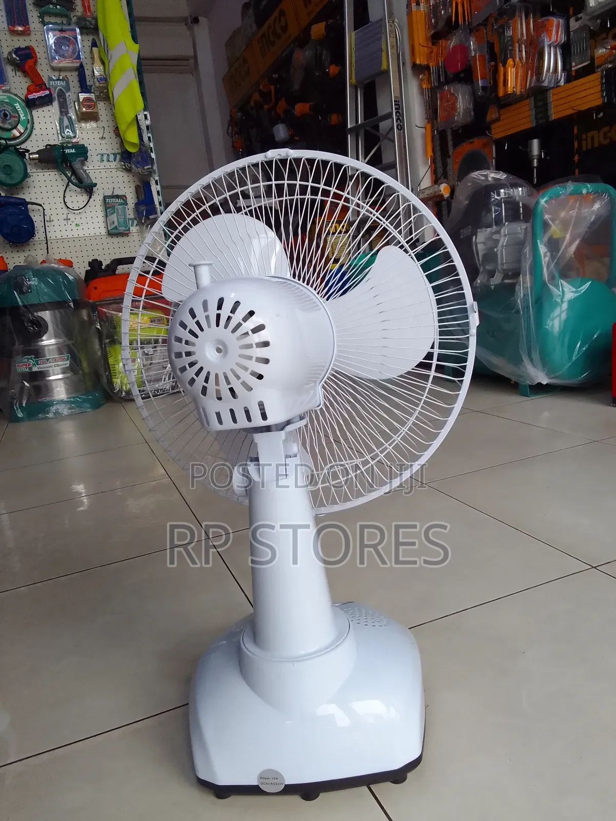 Solar Desktop Fan