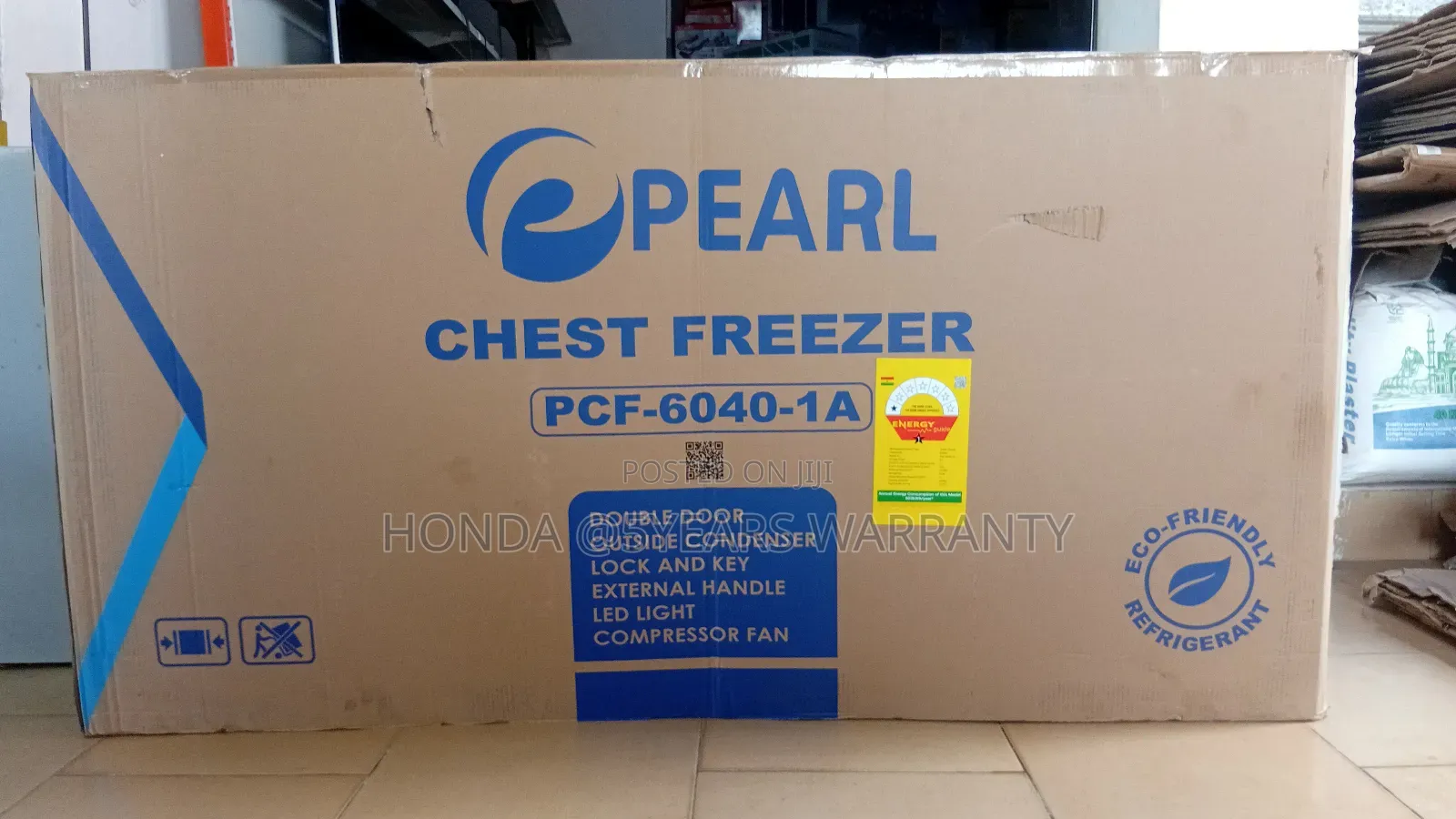 Pearl 508 Litres Double Door Chest Freezer for Home Shop