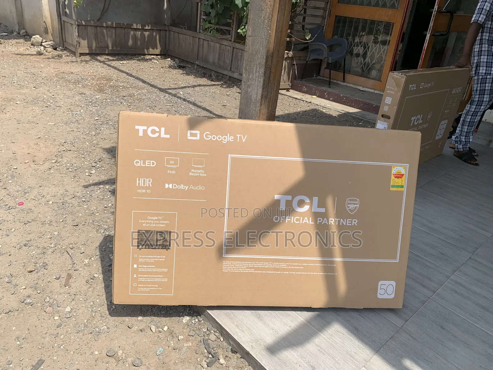 Powerful Sleek Slim TCL-50s5k TCL Tv 50 Smart Anroid -FHD Qled