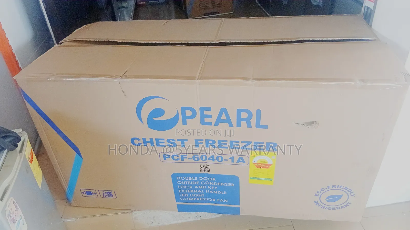 Pearl 508l Deep Freezer With Double Doors