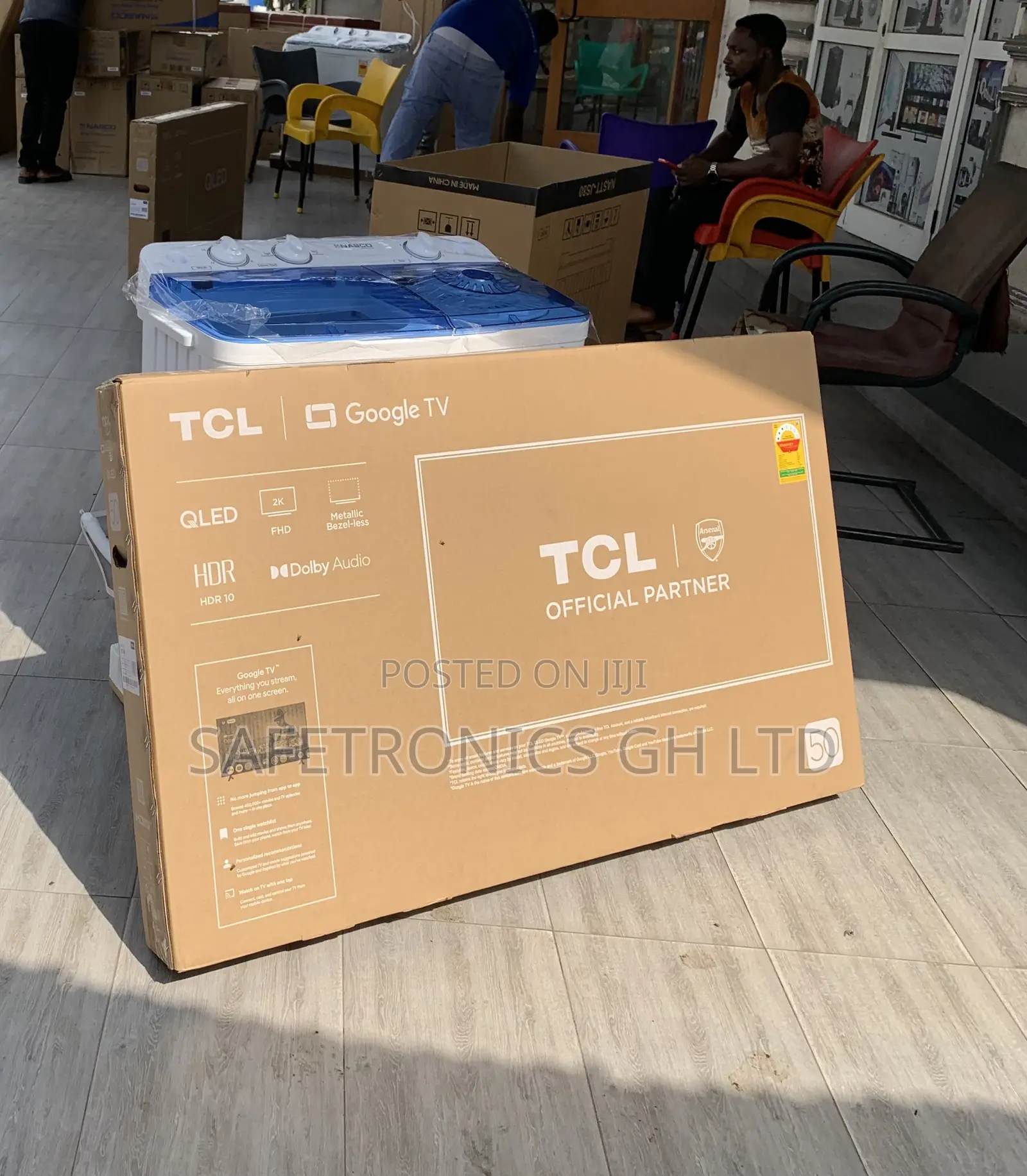 Top Choice Full Hd TCL 50s5k Smart Satellite Android 50 Inch Tv