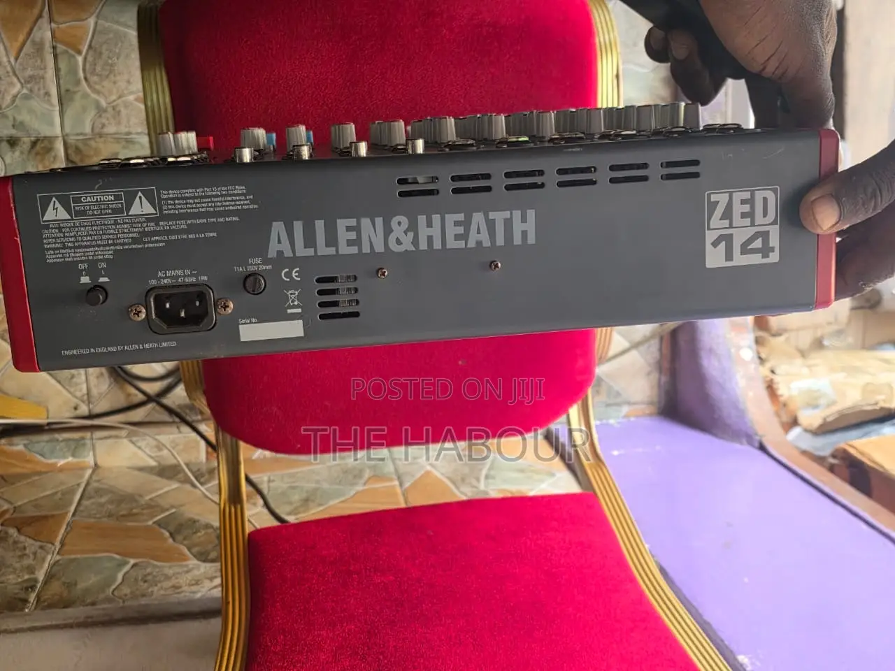 Zed Allen Heath 14fx Mixer Channel