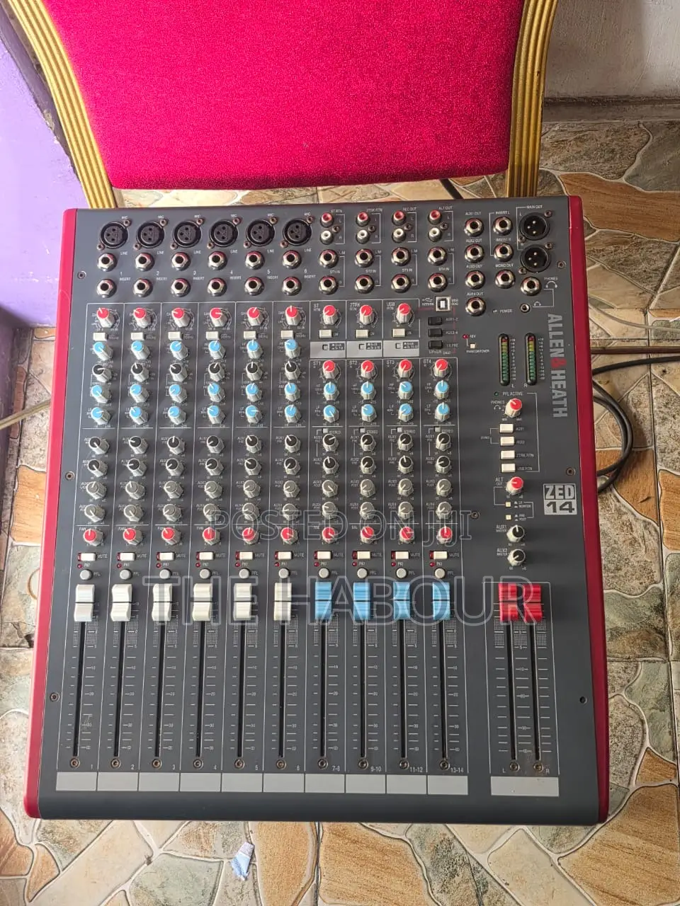 Zed Allen Heath 14fx Mixer Channel