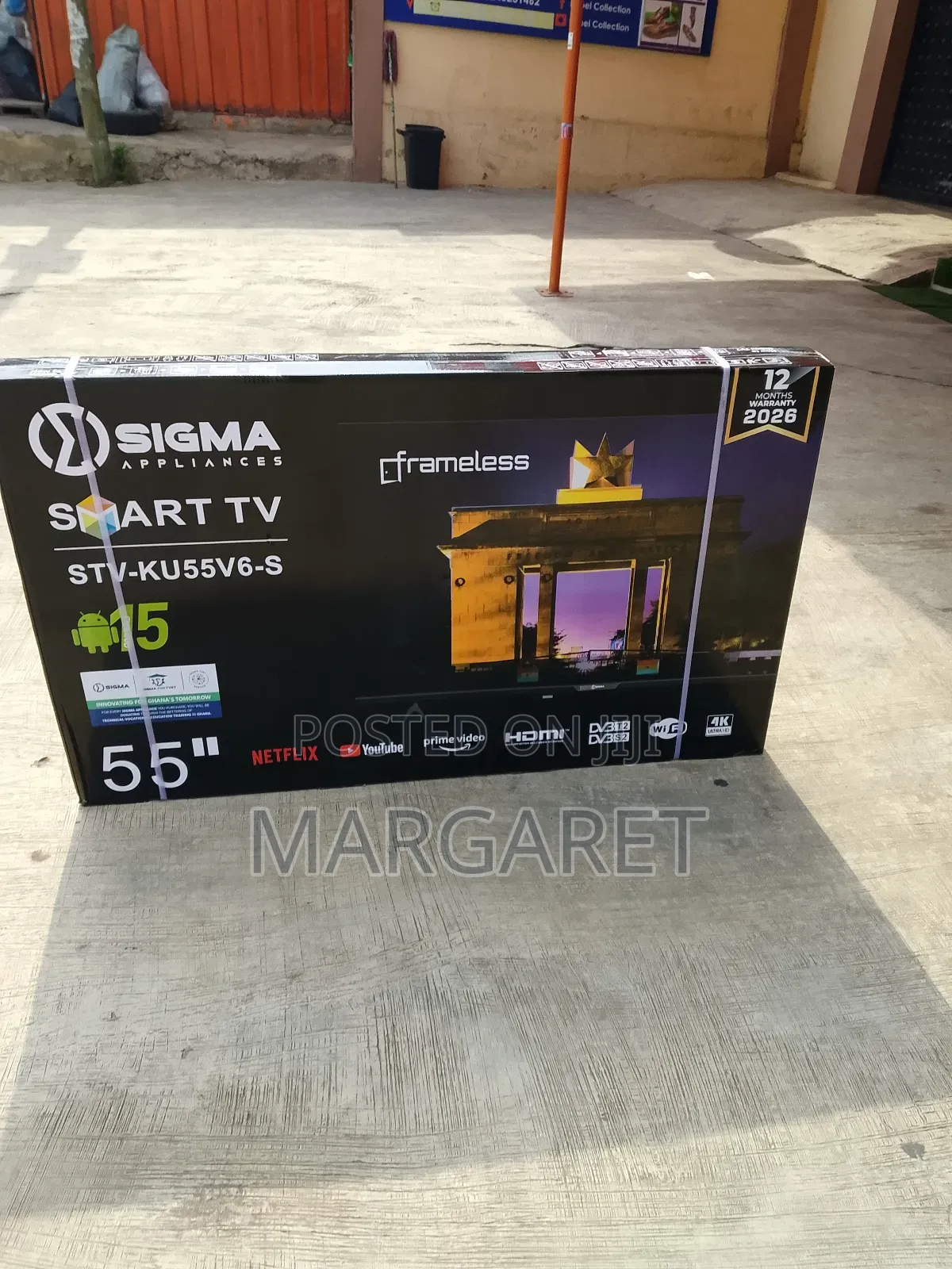 Quality Screen Sigma 55 Inches Uhd Smart Television