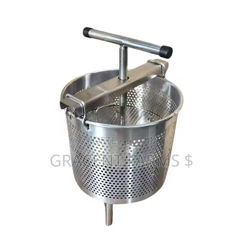 Stainless Steel Commercial Honey Greek Yogurt Press – 38l Capacity