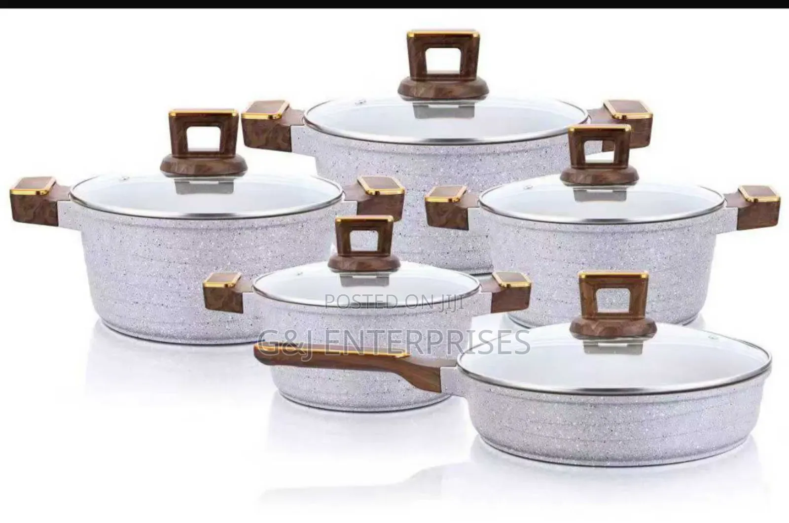 10 Pieces Cookware Set