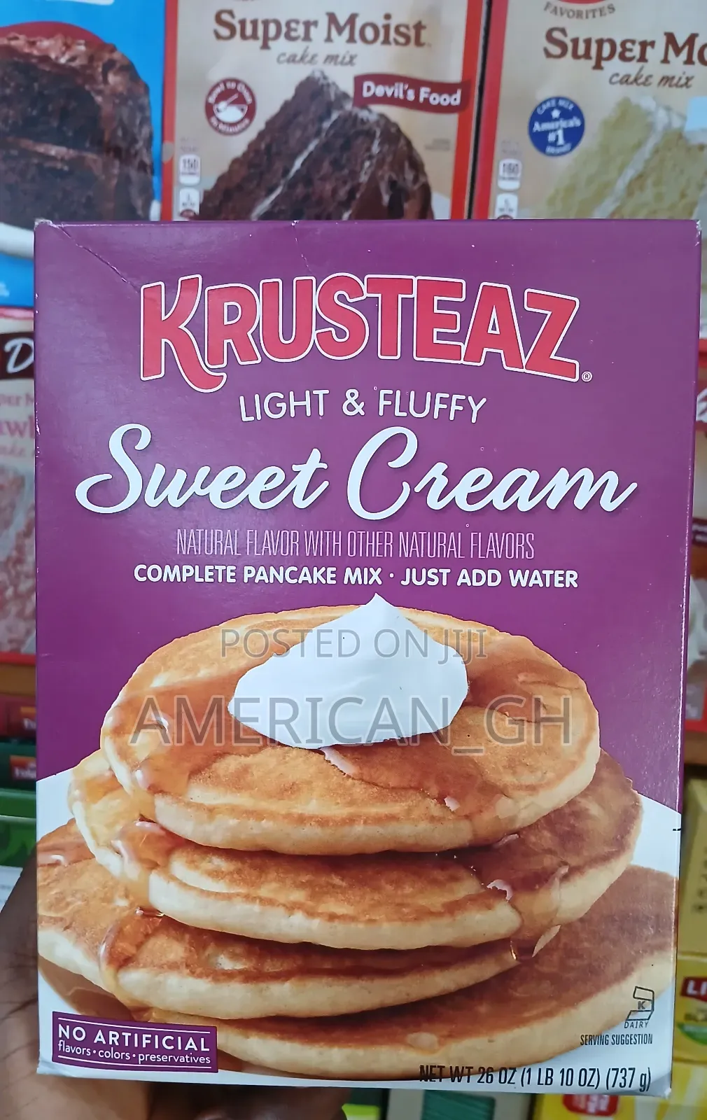Krusteaz Sweet Cream Pancake Mix, 737g