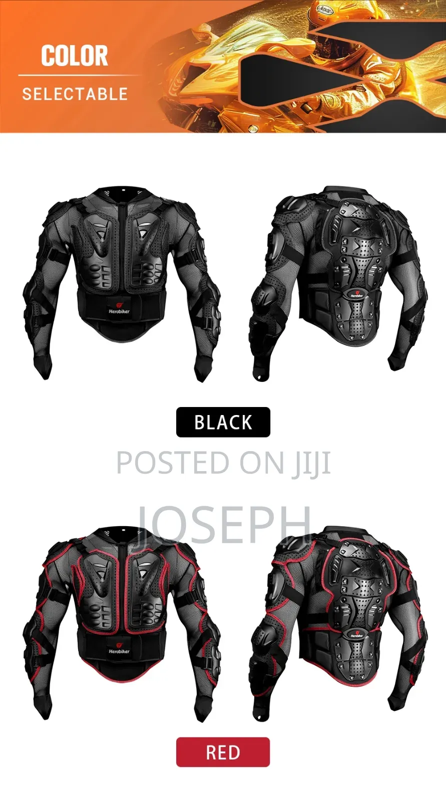 Motorcycle Protection Vest