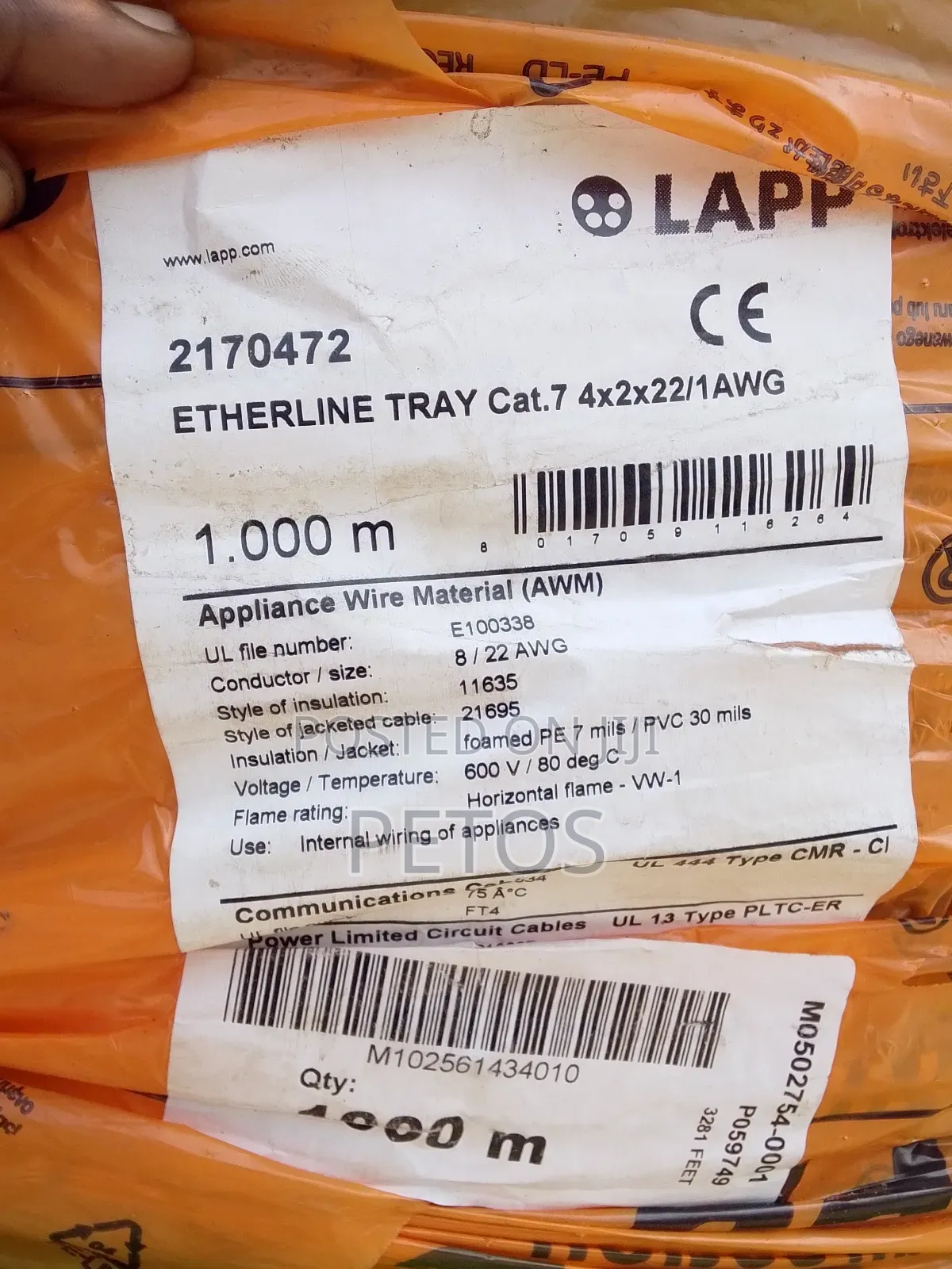 Cat7 SFTP Network Cable 1000m