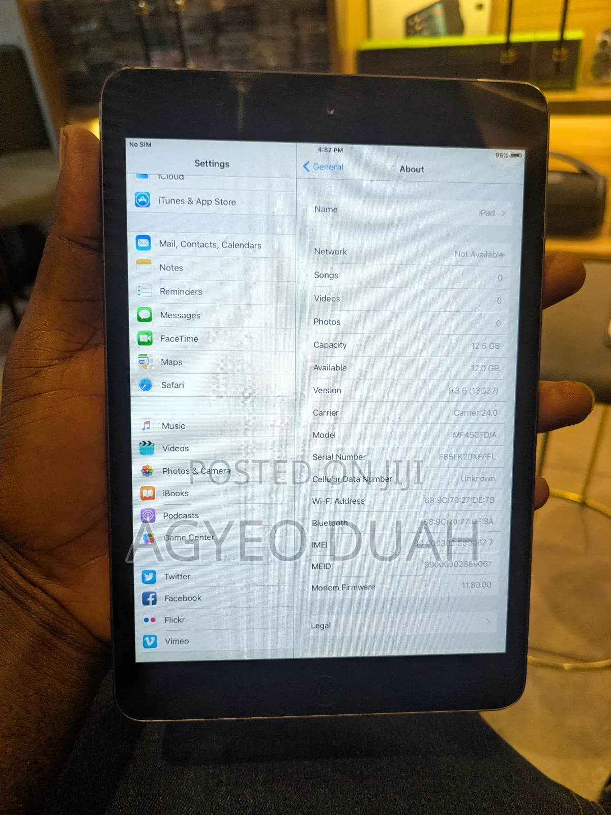 Apple iPad mini 1 16 GB Gray