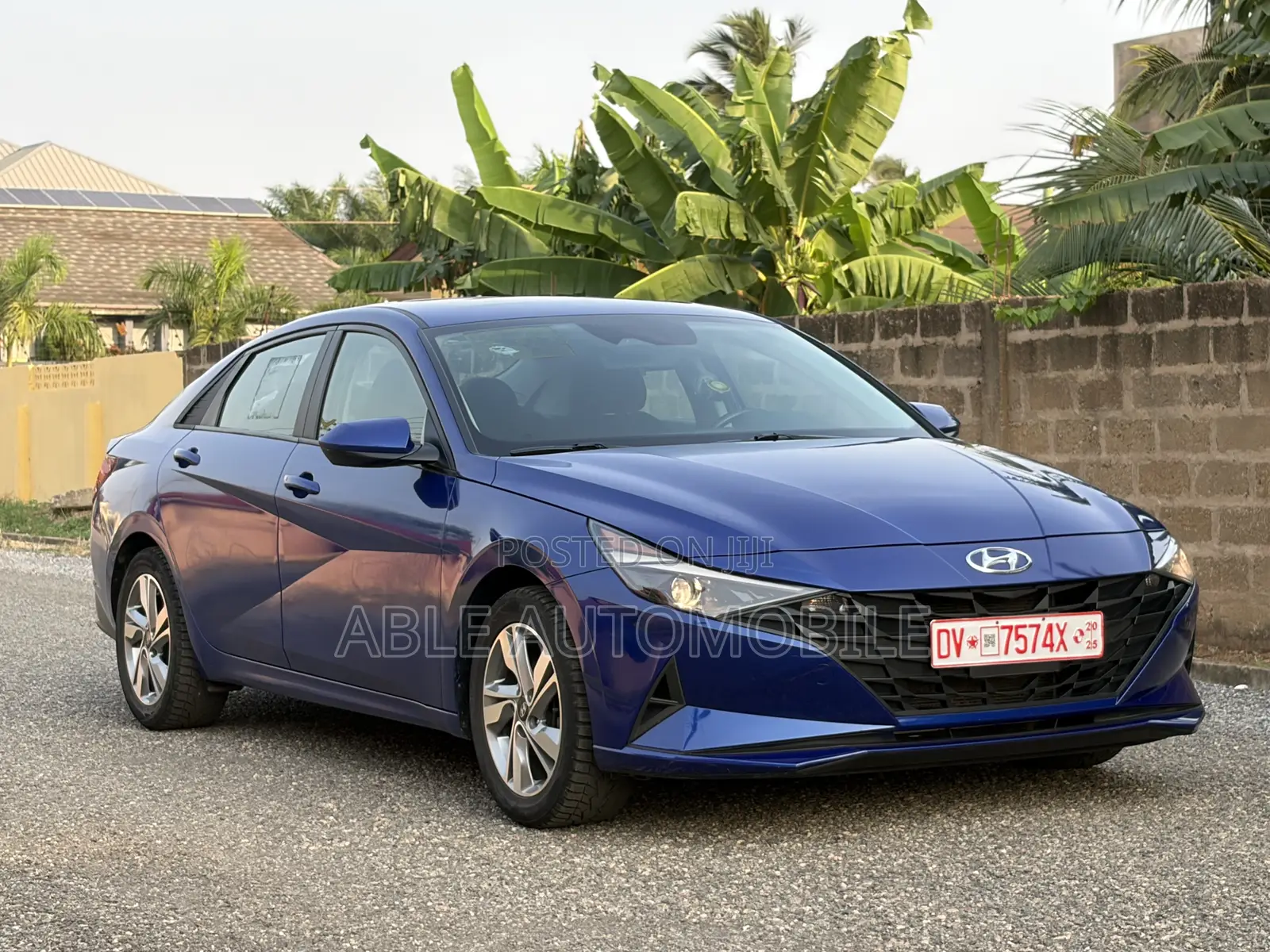 Hyundai Elantra Limited 2021 Blue