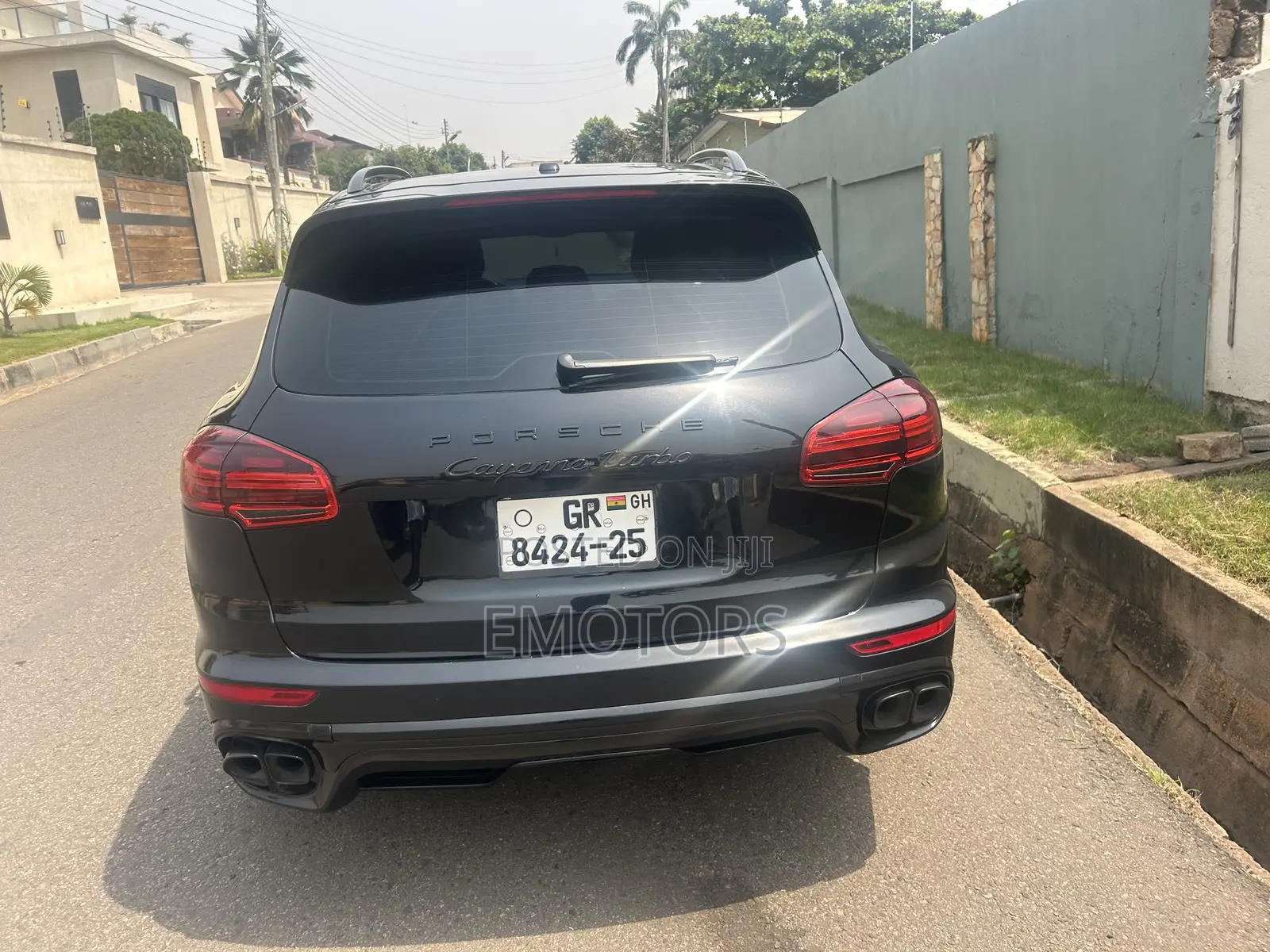 Porsche Cayenne Turbo AWD 2016 Black