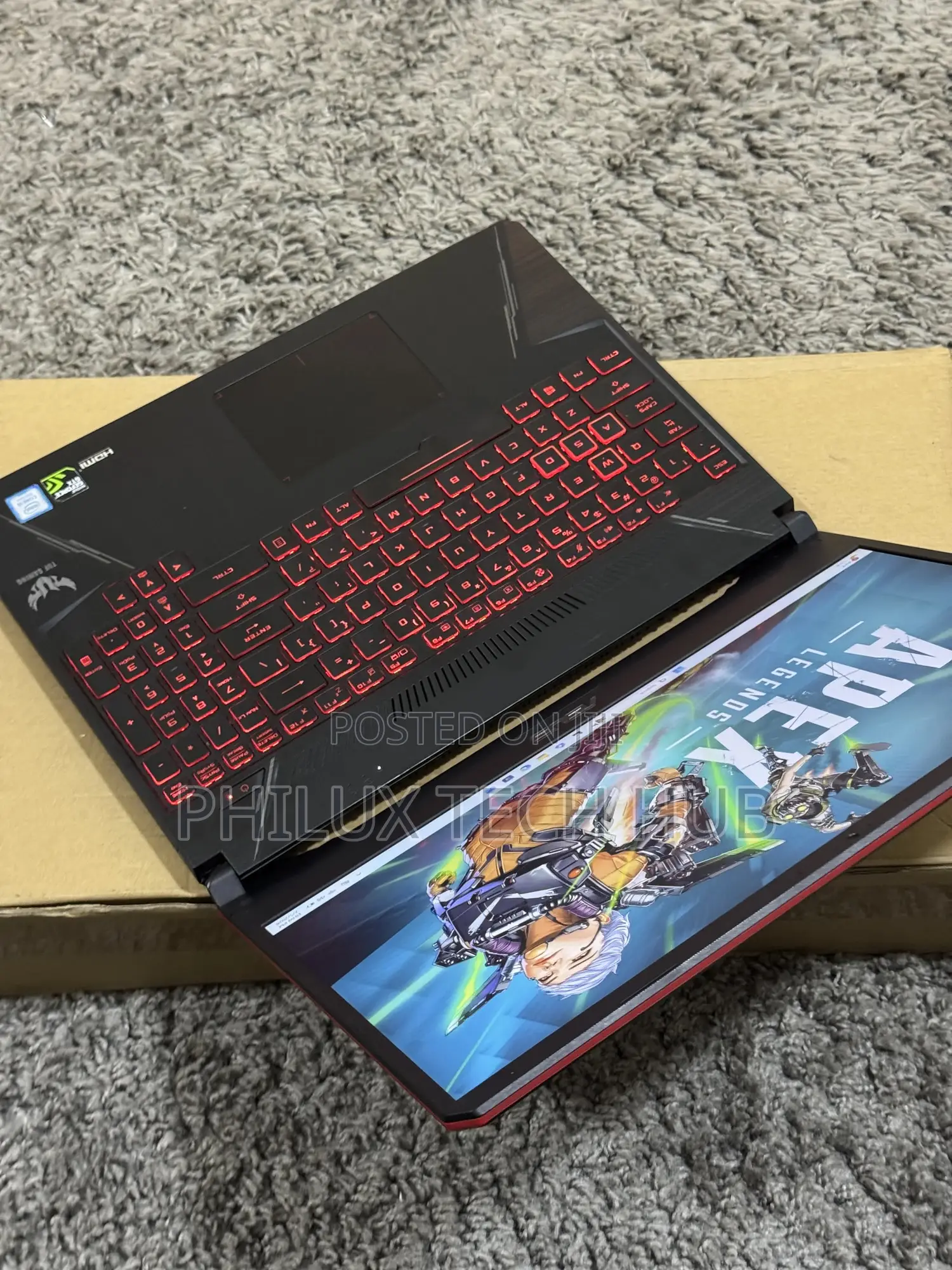 Laptop Asus TUF Gaming FX504 16GB Nvidia HDD+SSD 750GB