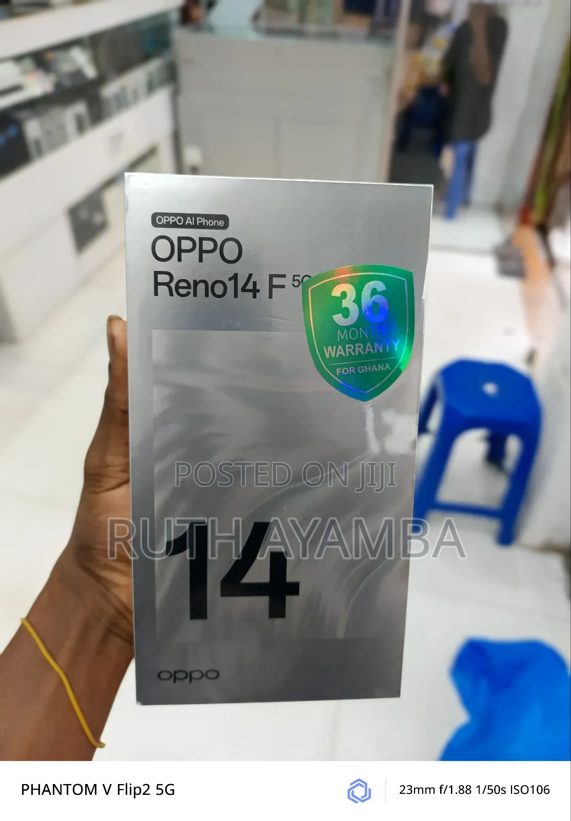 New Oppo Reno14 F 512 GB Black