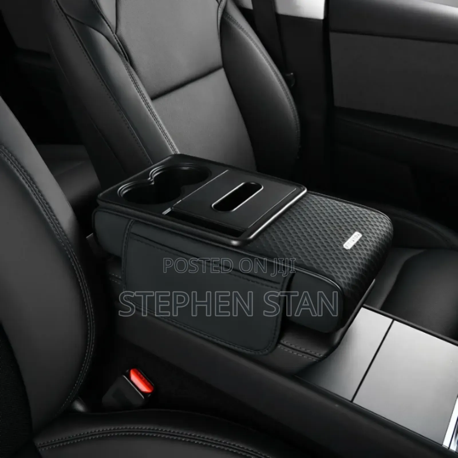 High Quality Car Armrest Cushion With Phone and Cup Holder
