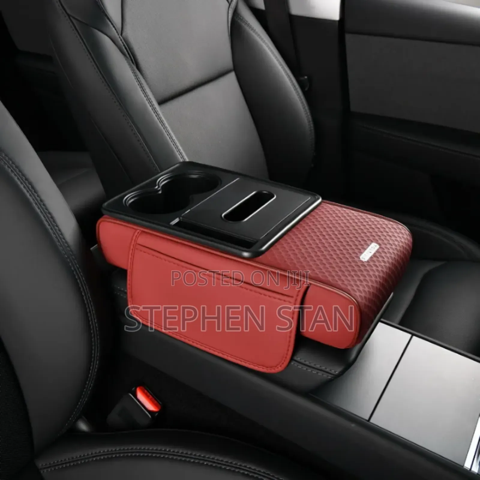 High Quality Car Armrest Cushion With Phone and Cup Holder