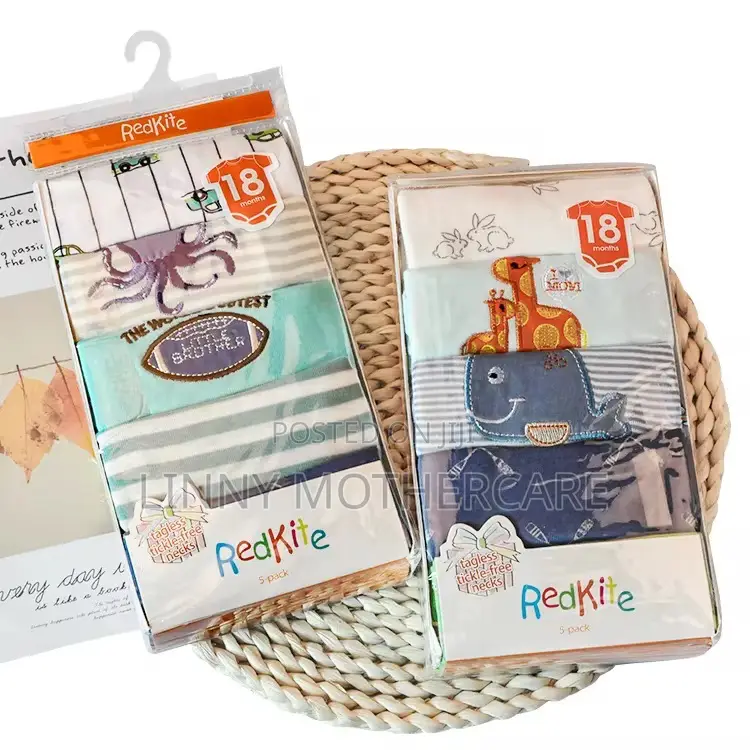 5-PCS Baby Bodysuit Pack