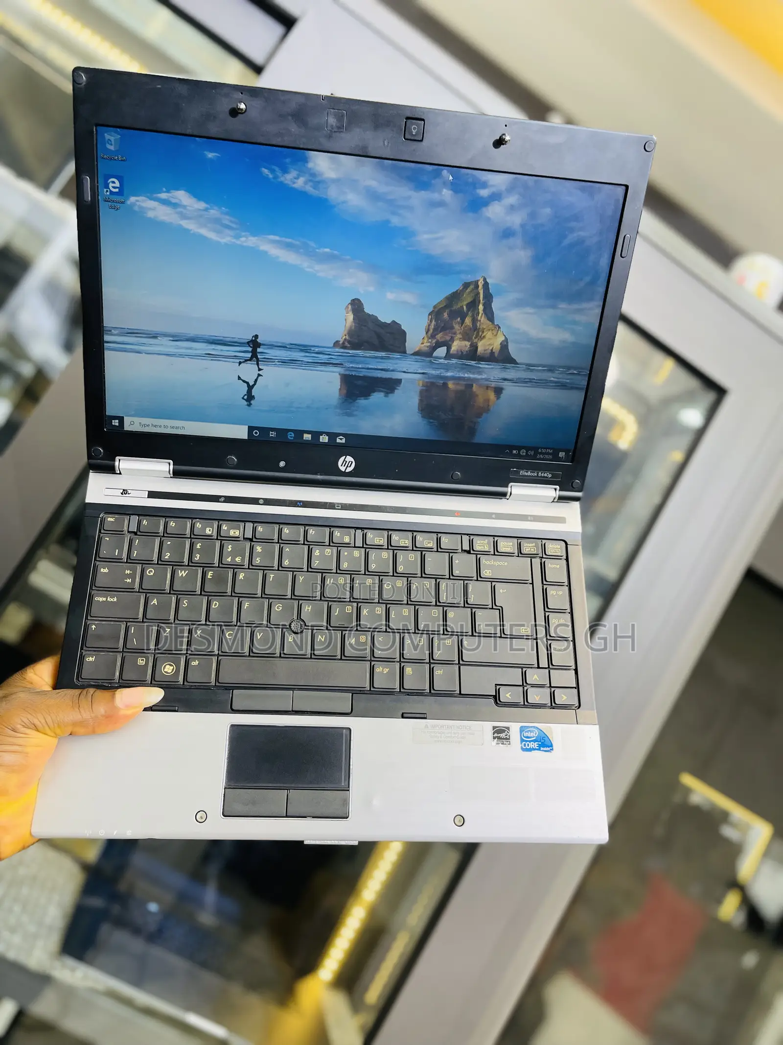 Laptop HP EliteBook 8440P 6GB Intel Core i5 HDD 500GB