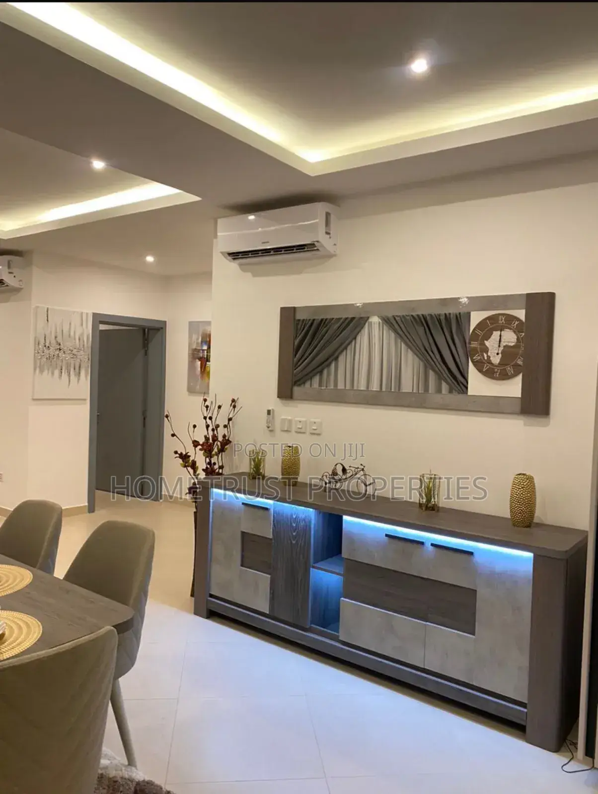 Furnished 2bdrm Apartment in Hometrust, Labone for rent