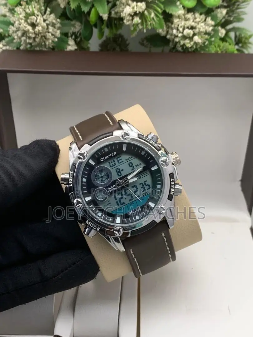 Joefox Hybrid Leather Watch