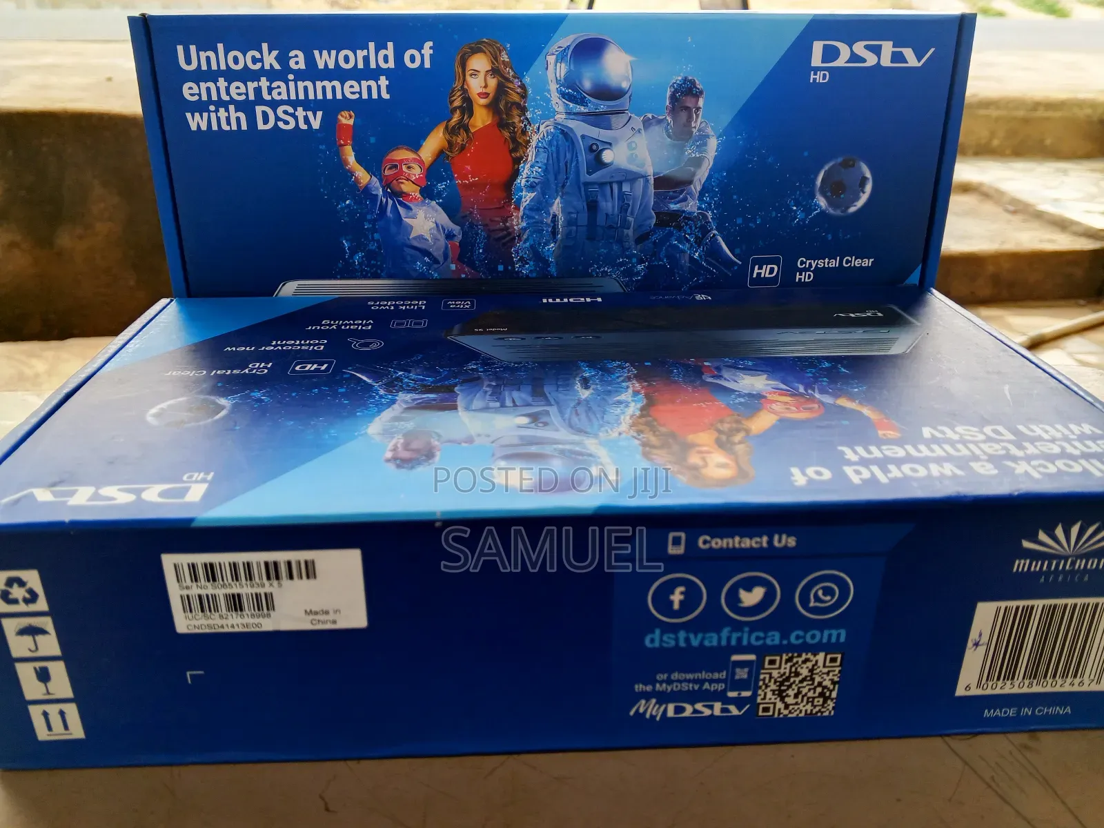 Original DSTV Decoder – Crystal-Clear Entertainment Experience