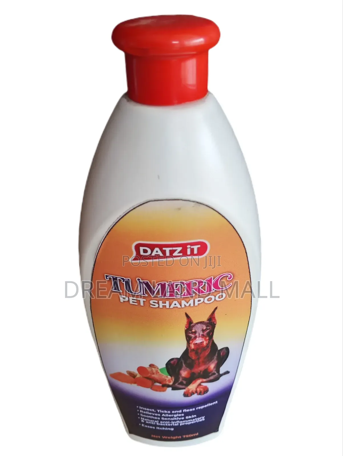 Tumeric Ticks Flea Pet Shampoo