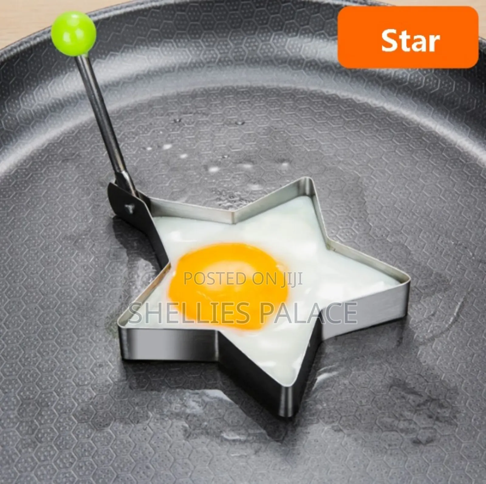 5pcs Stainless Steel 5style Fried Egg Pancake Shaperomelette
