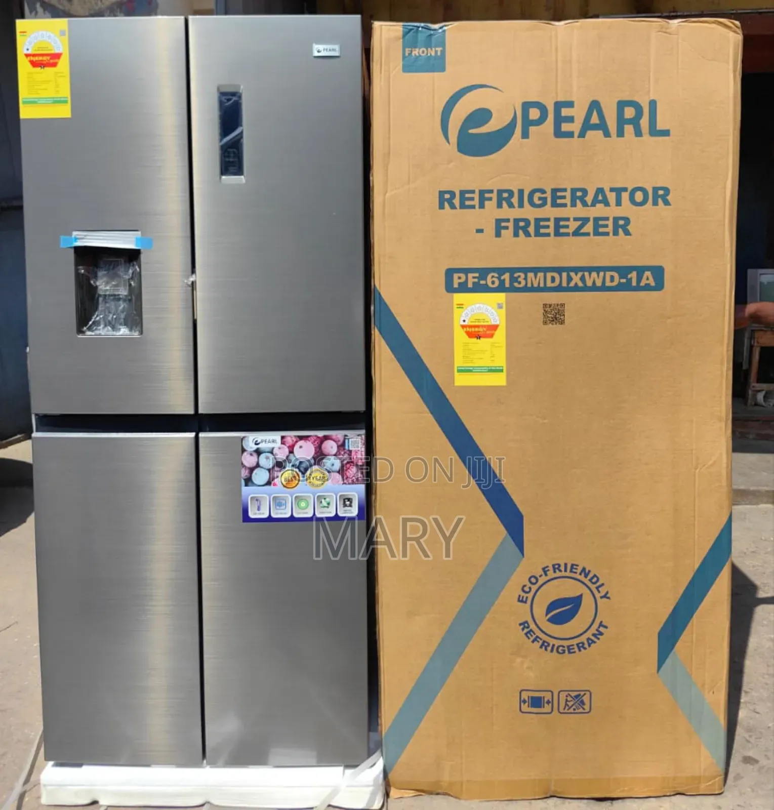 Pearl Side by Side Refrigerator