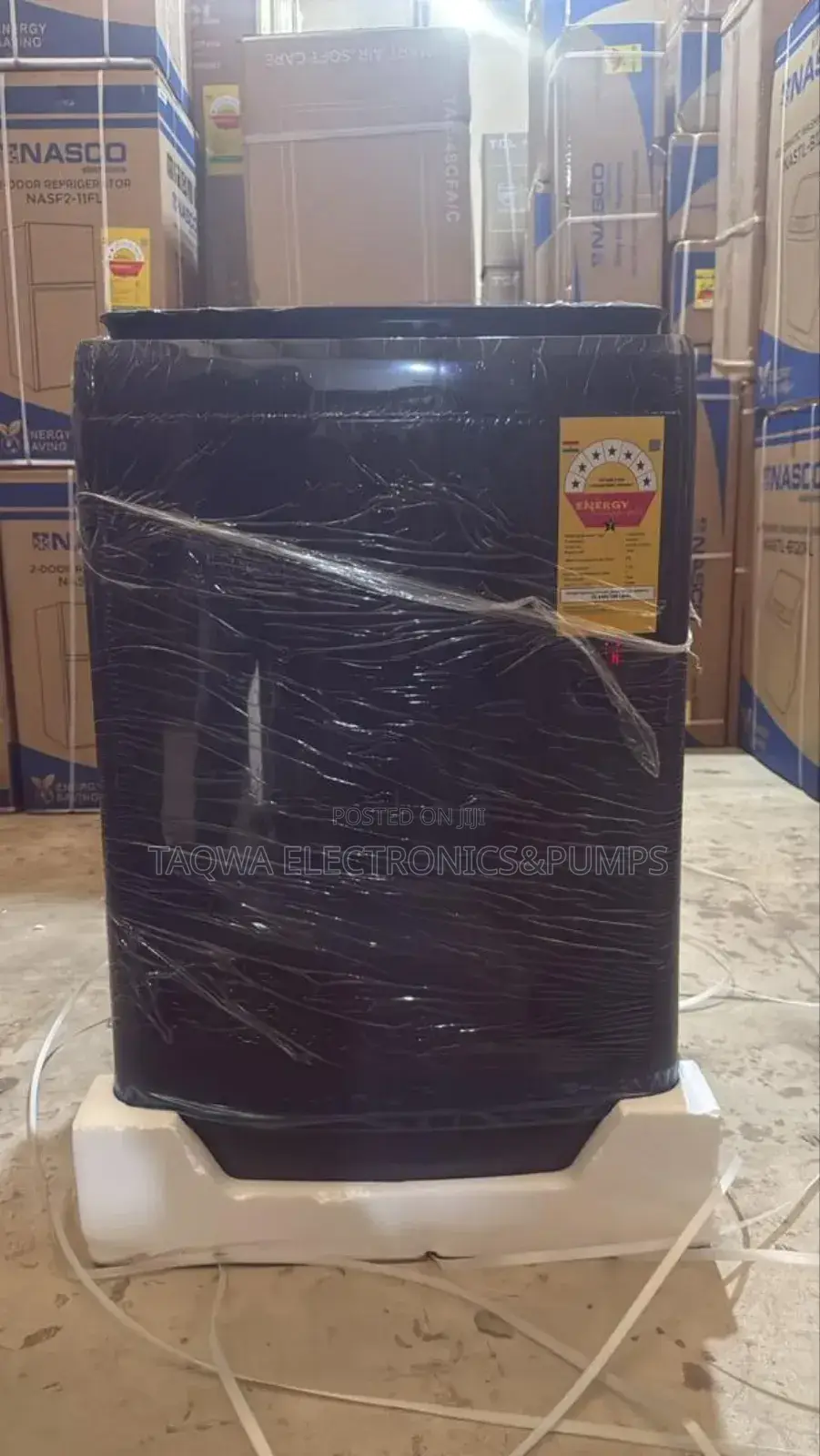 Nasco 12kg Top Load Full Automatic - Washing Machine