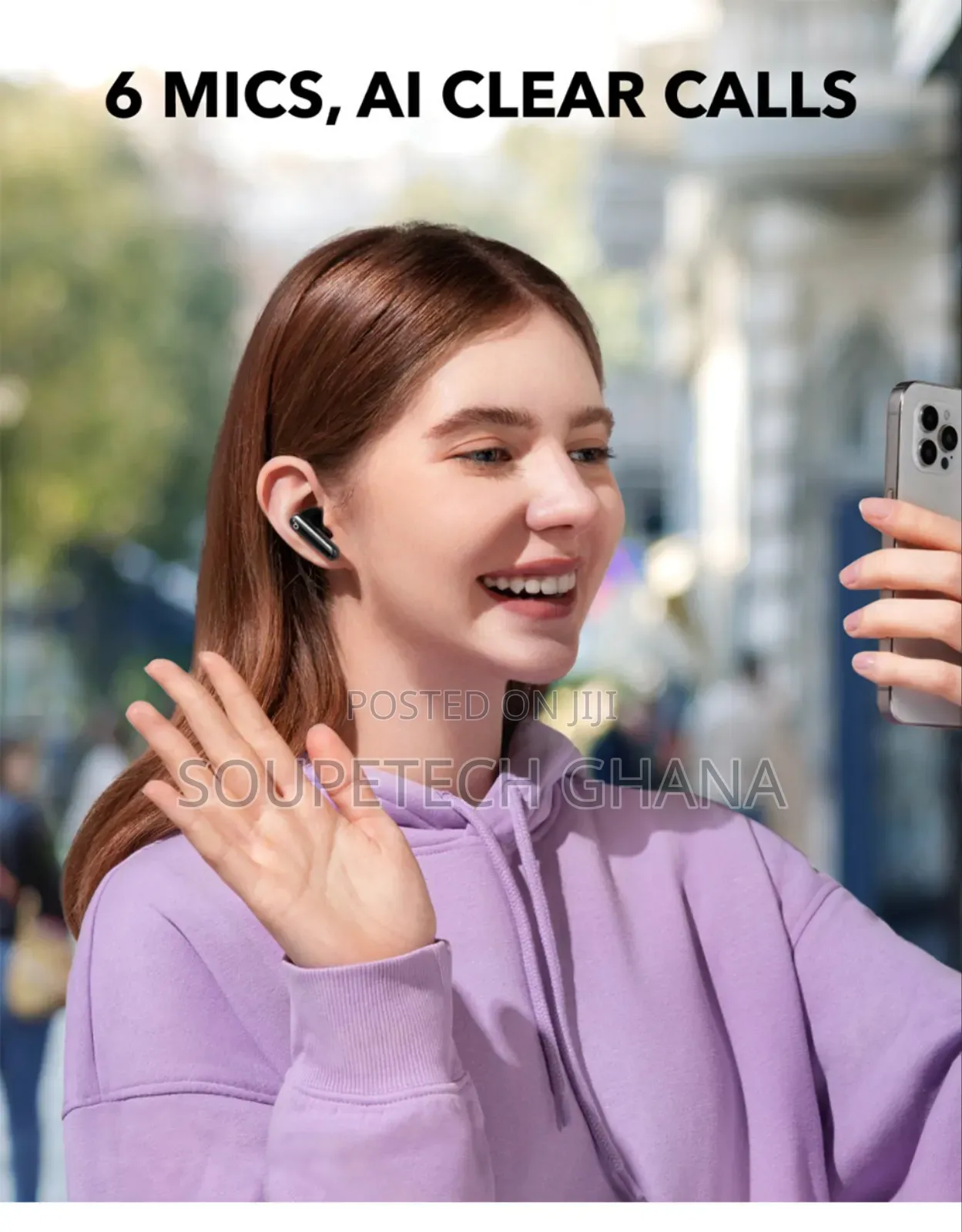 Soundcore P40i Noise Cancelling Earbuds–Long Battery Deep Bass