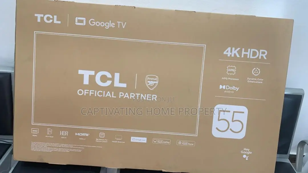 TCL Smart TV (LCD 55 Inches) Netflix, Prime, Google, Bluetooth More