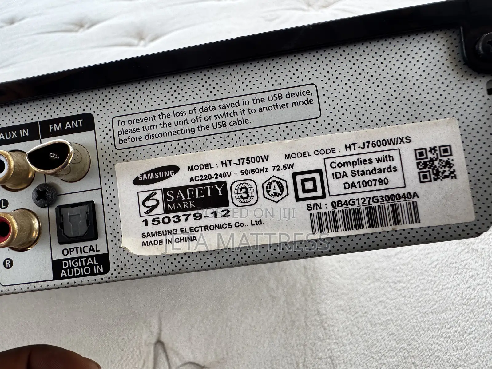 3d Blu-Ray Samsung Home Theatre Deck