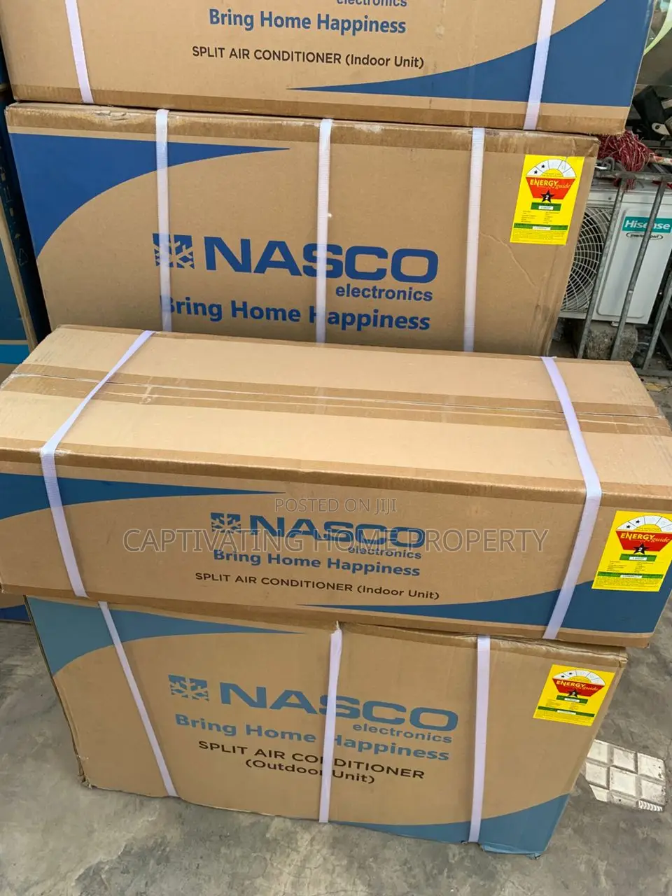 Nasco 1.5hp Air Conditioner (Brand New)