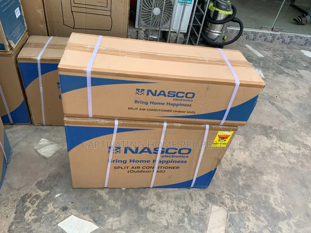 Nasco 1.5hp Air Conditioner (Brand New)