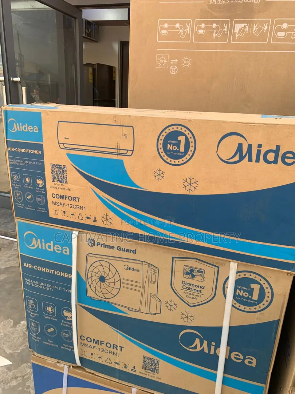 Midea Air Conditioner (1.5hp) Brand New
