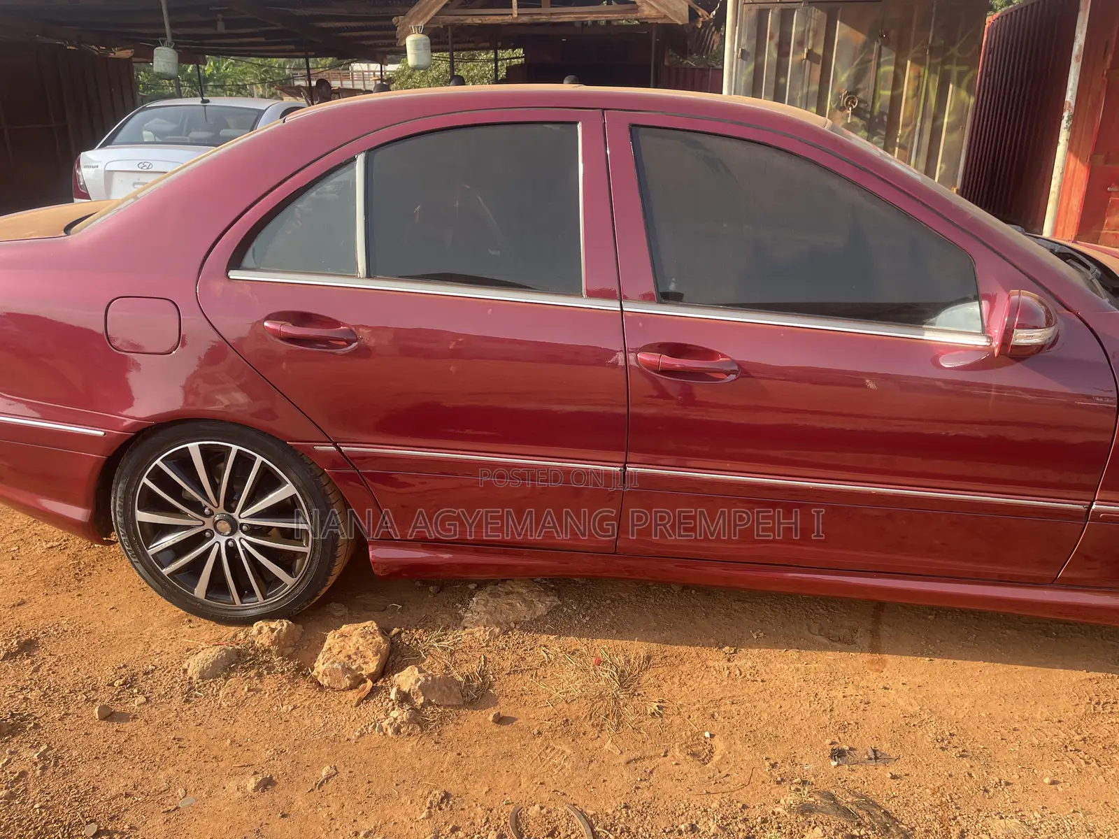 Mercedes-Benz C230 2014 Red