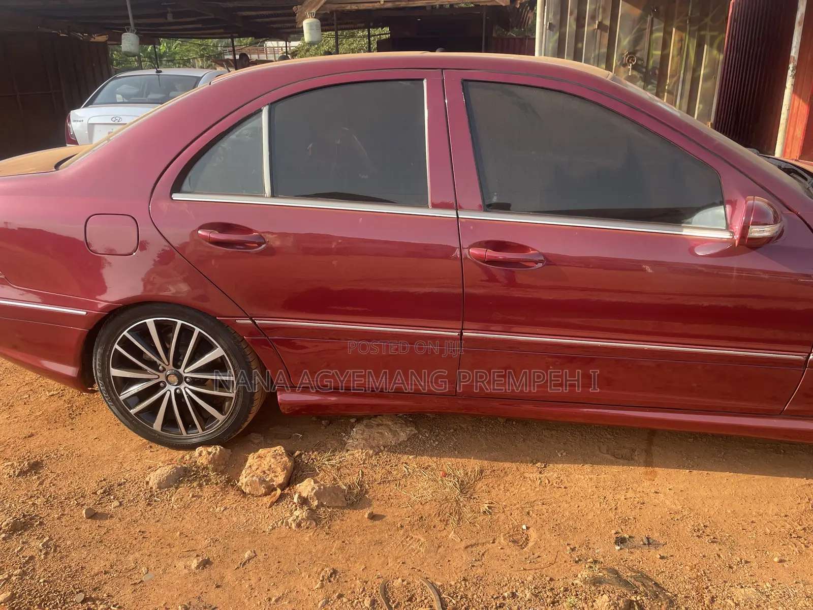 Mercedes-Benz C230 2014 Red