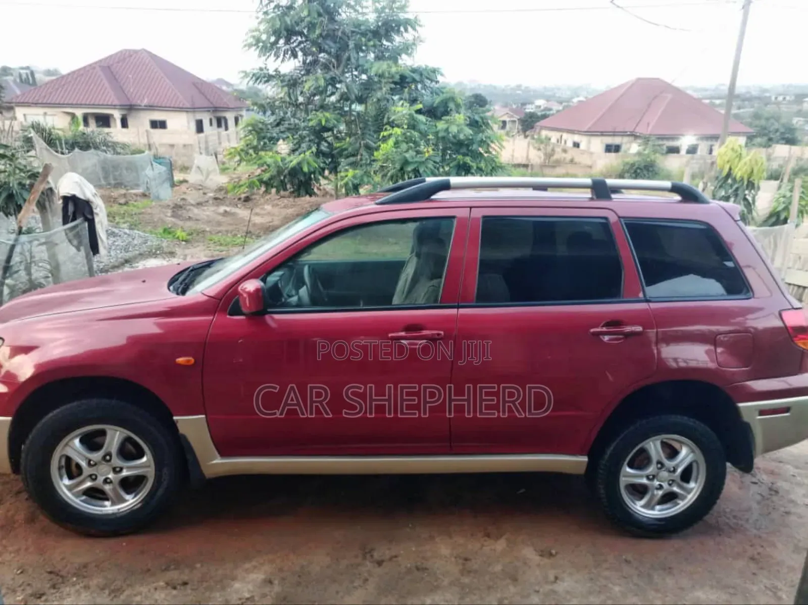 Mitsubishi Outlander 2008 Red