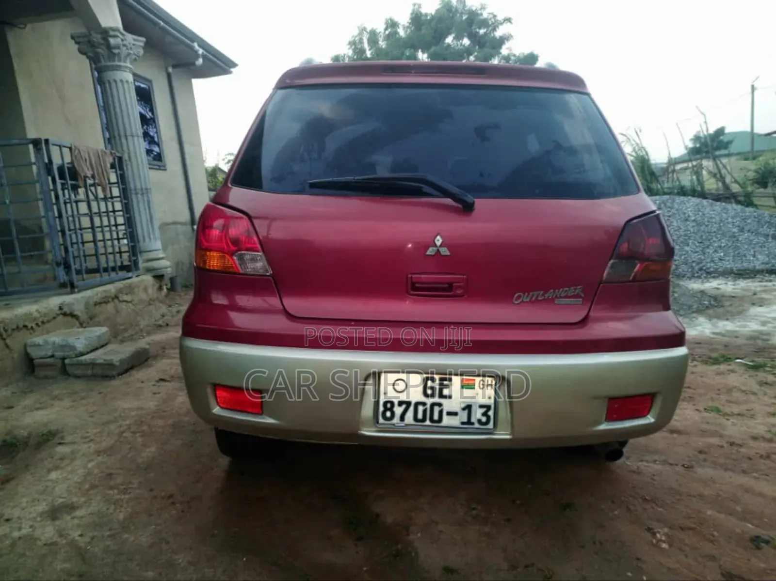 Mitsubishi Outlander 2008 Red