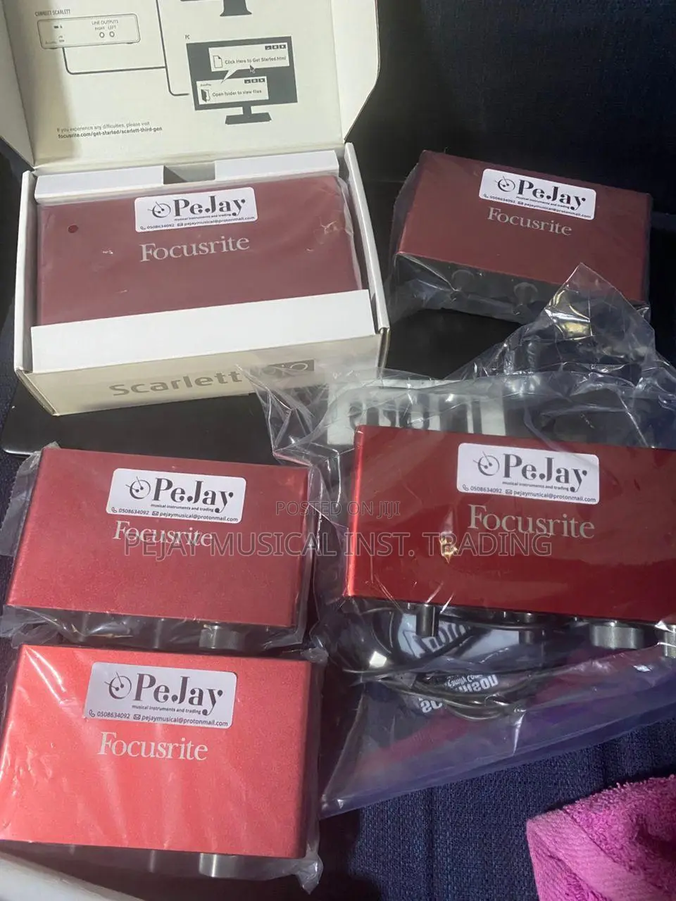 Focusrite Scarlett 3rd Gen | Solo, 2i2 Studio Bundle | Kumasi