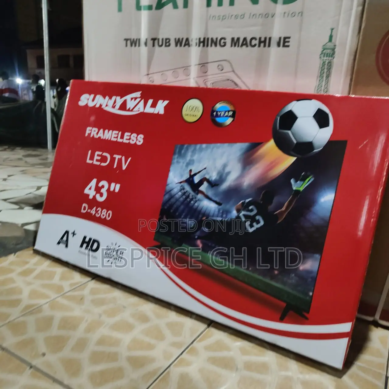 Frameless 43'' Sunnywalk Tv