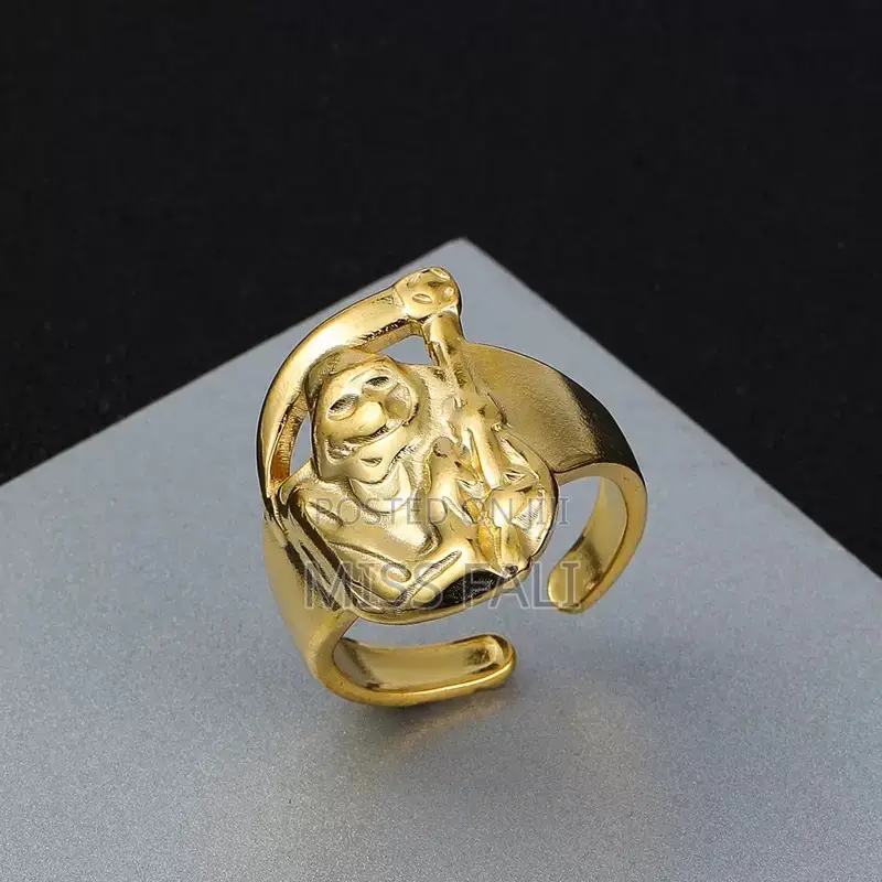 Silver and Golden Muse Ring.