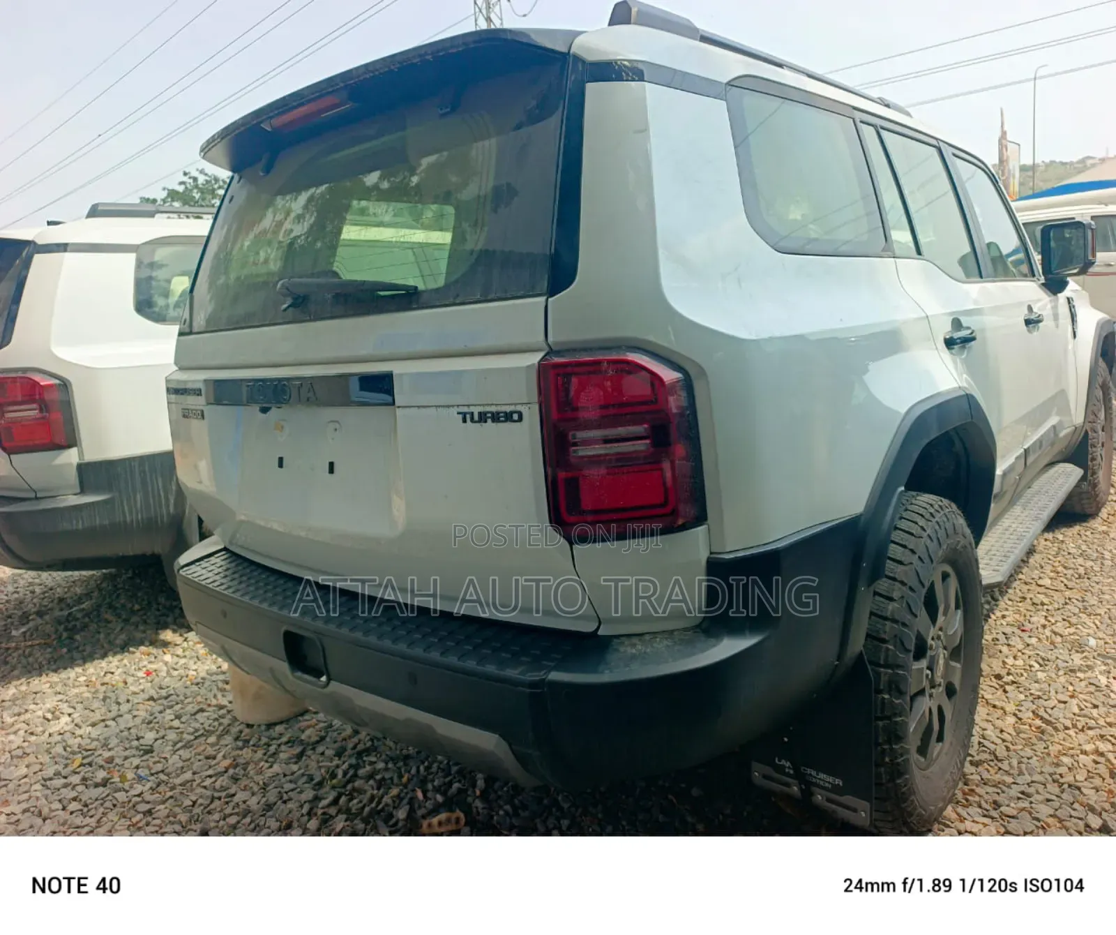 Toyota Land Cruiser 2025 White