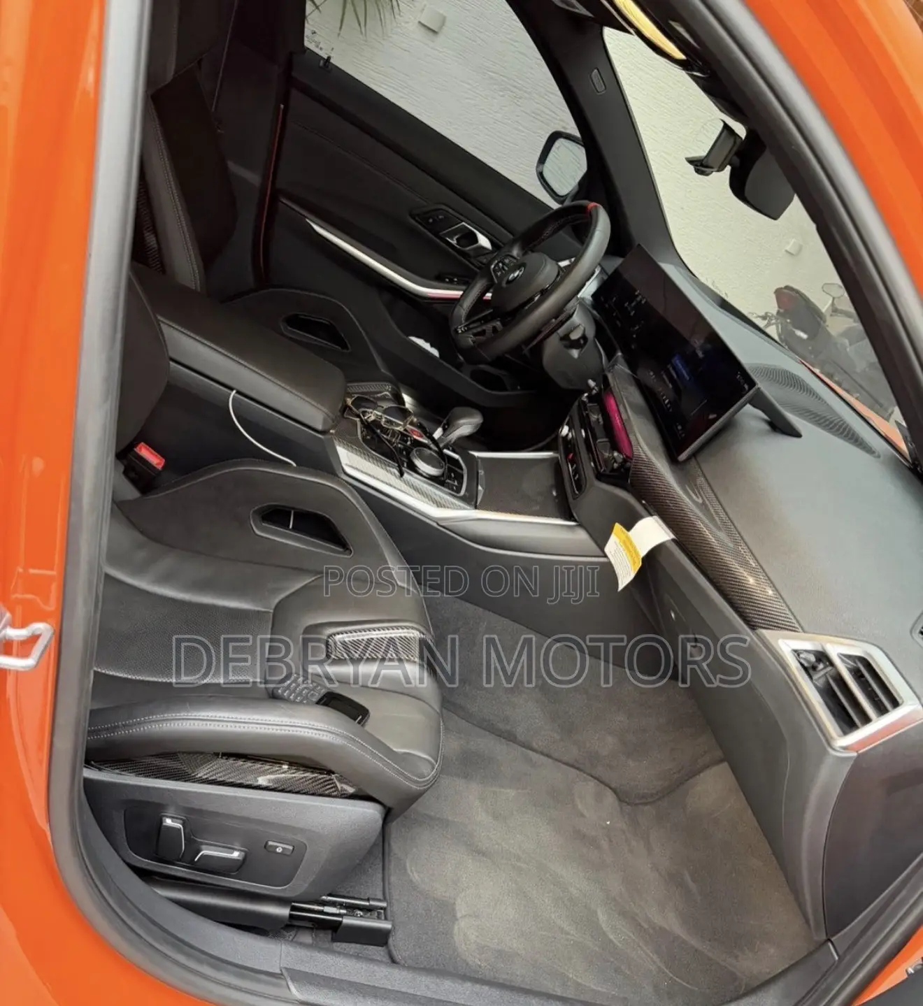 BMW M3 Competition xDrive Sedan 2025 Orange