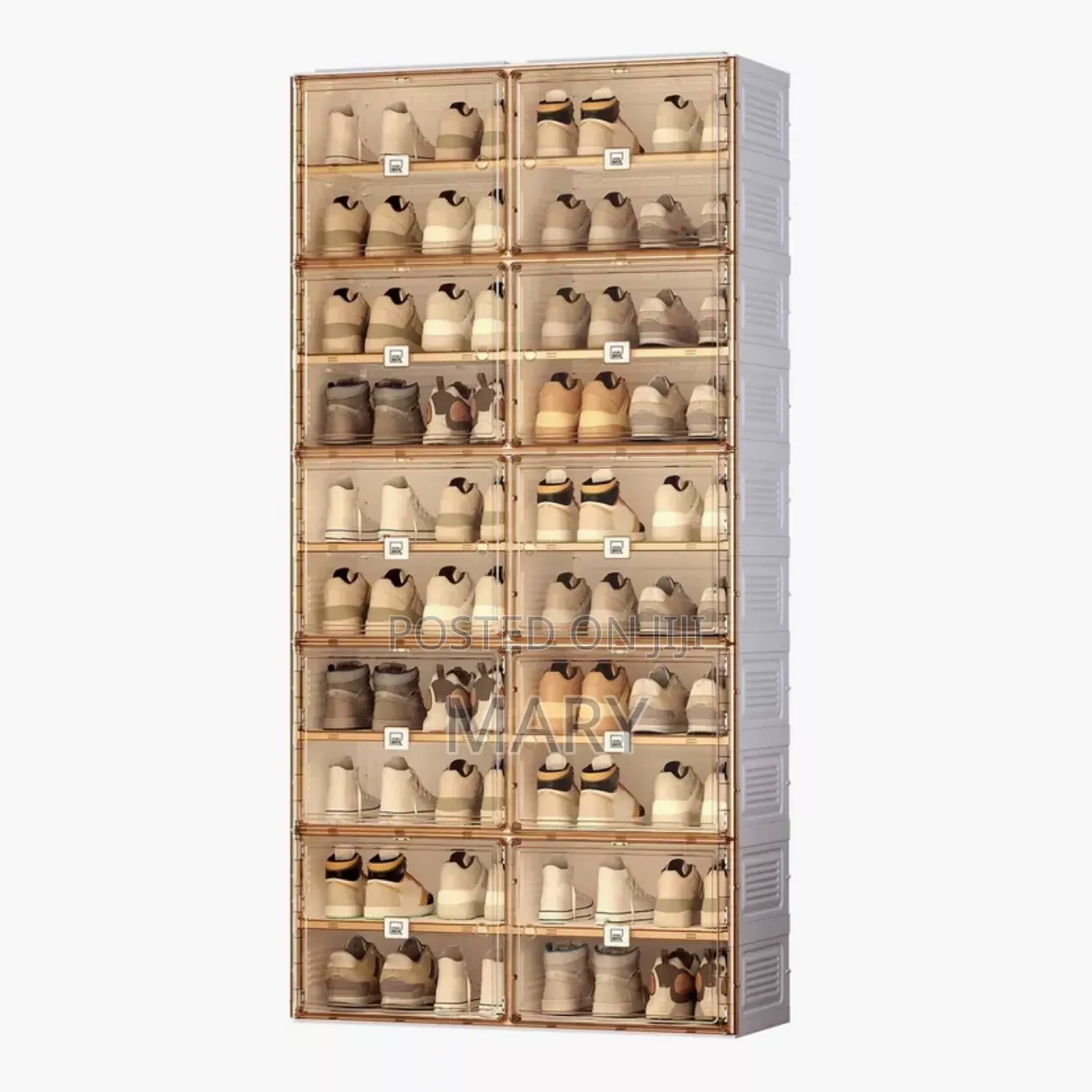 10 Door Foldable Shoes and Clothes Organizer