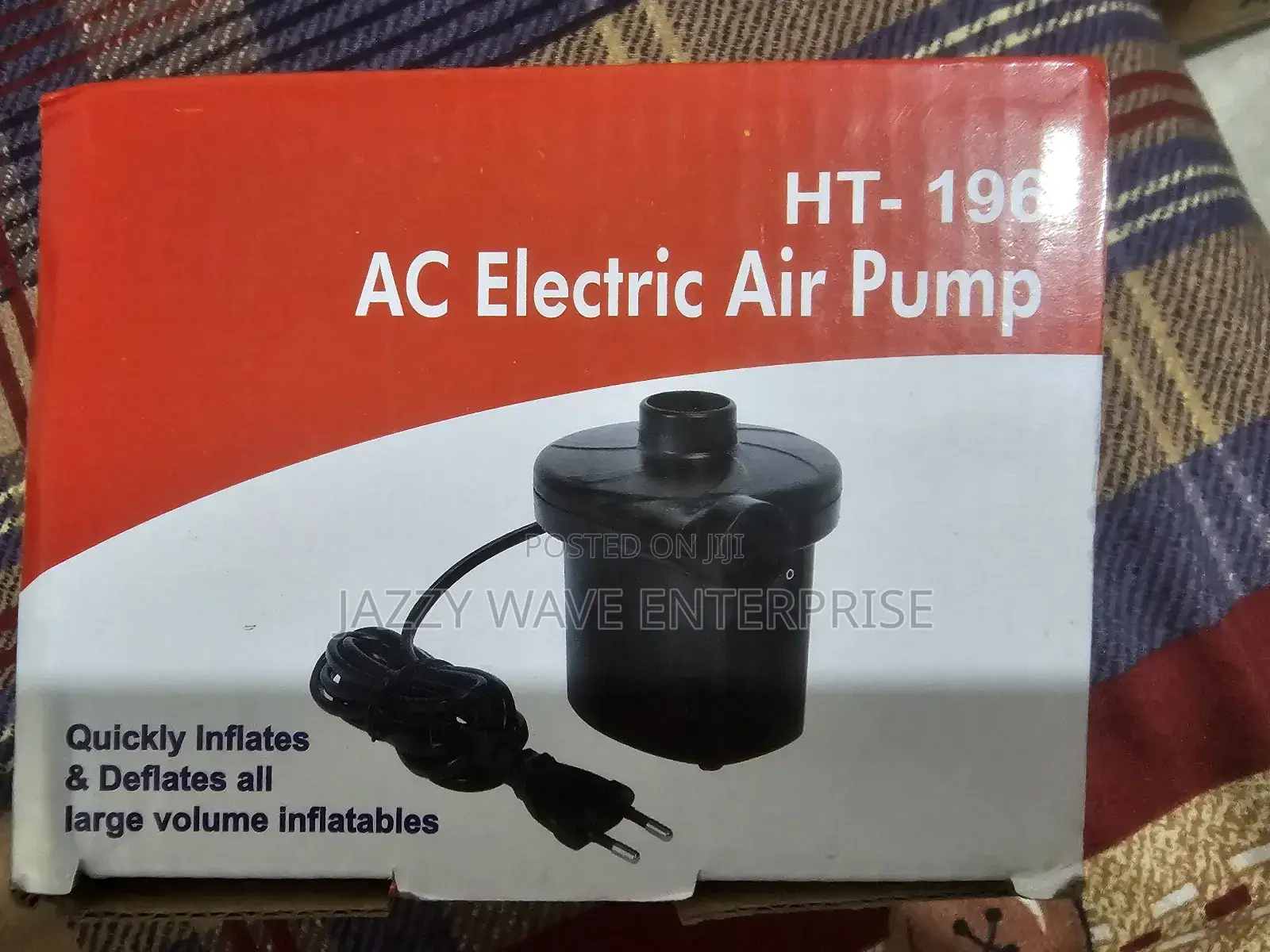 Quality Electric Pump For Inflatable Bed And Sofa