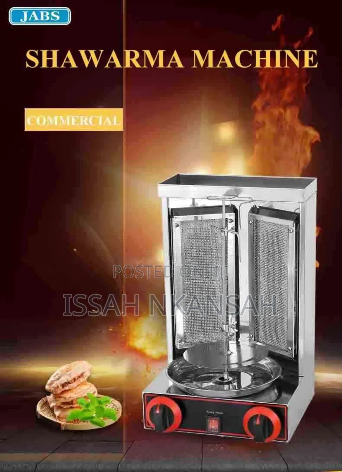 Gas Shawarmer 2 Burner