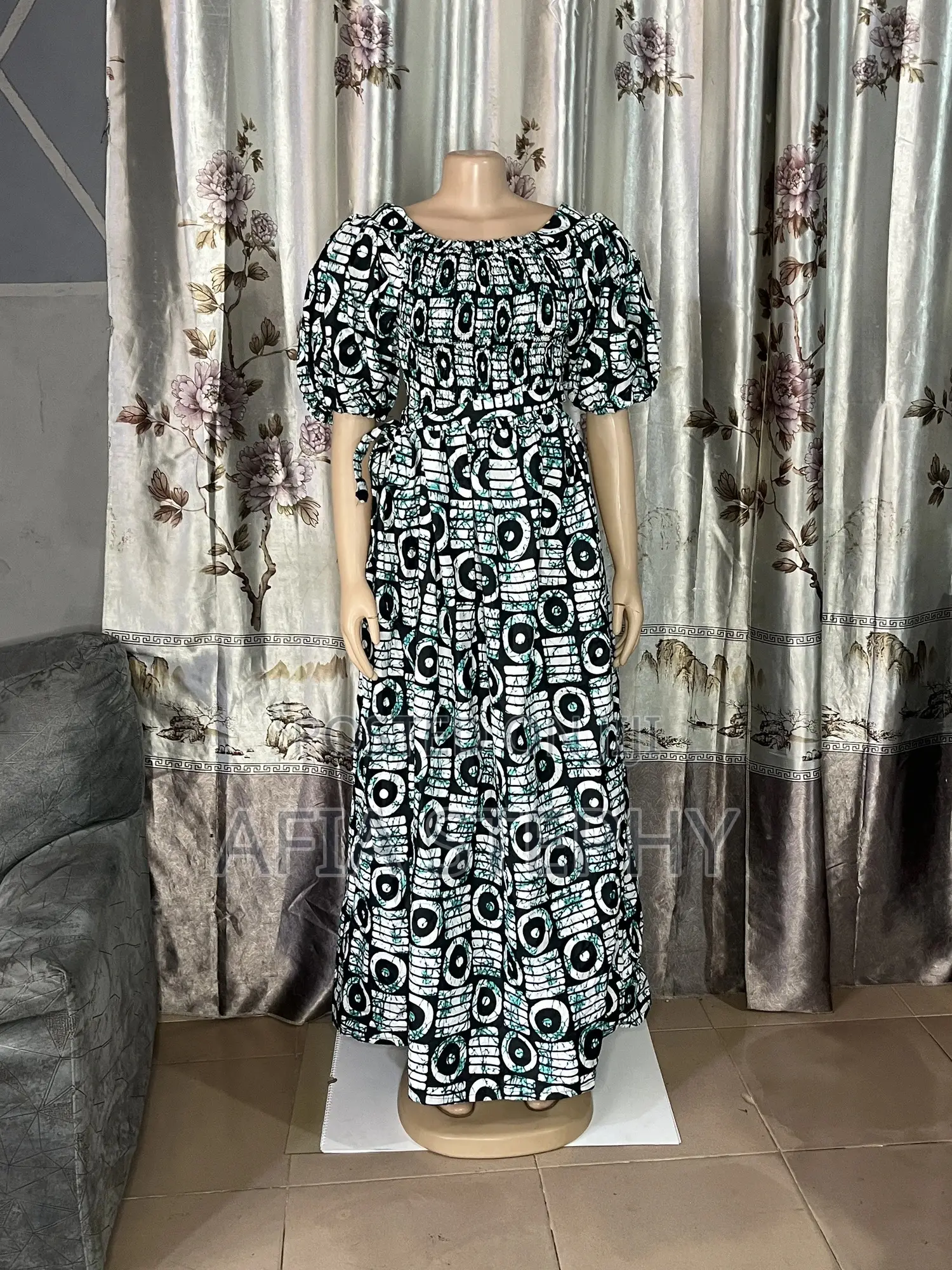 African Print Dress