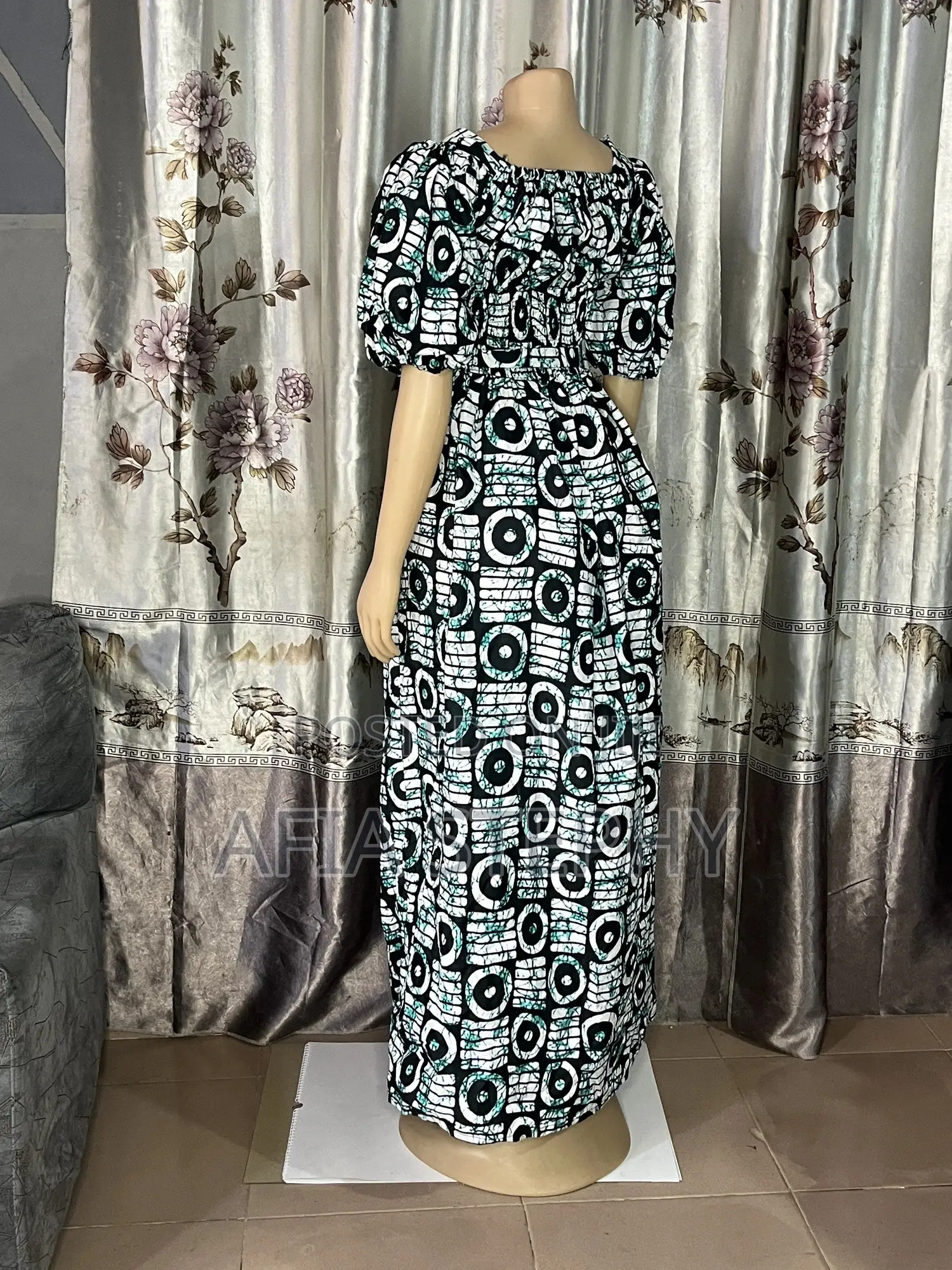 African Print Dress